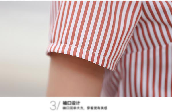 服務員工作服套裝款式袖口細節(jié)展示圖